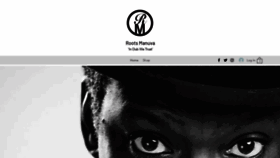 What Rootsmanuva.co.uk website looked like in 2022 (1 year ago)