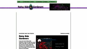 What Rainyside.com website looked like in 2022 (1 year ago)