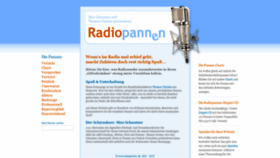 What Radiopannen.de website looked like in 2022 (1 year ago)