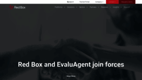 What Redboxvoice.com website looked like in 2022 (1 year ago)