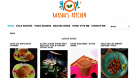 What Rakshaskitchen.com website looked like in 2022 (1 year ago)