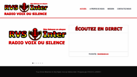What Radiovoixdusilence.com website looked like in 2022 (1 year ago)