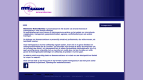 What Resonanceacteurs.nl website looked like in 2022 (1 year ago)