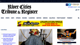 What Rivercitiesnews.com website looked like in 2022 (1 year ago)