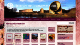 What Romneymarshhistory.com website looked like in 2022 (1 year ago)