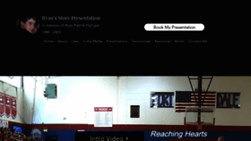 What Ryanpatrickhalligan.org website looked like in 2022 (1 year ago)