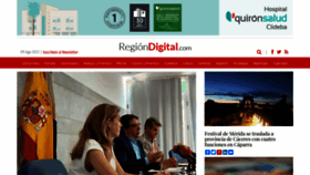 What Regiondigital.com website looked like in 2022 (1 year ago)