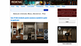 What Renovat.ro website looked like in 2022 (1 year ago)
