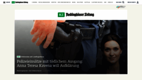 What Recklinghaeuser-zeitung.de website looked like in 2022 (1 year ago)