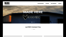 What Rzc.investments website looked like in 2022 (1 year ago)