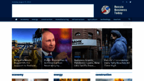 What Russiabusinesstoday.com website looked like in 2022 (1 year ago)