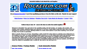 What Rocketfin.com website looked like in 2022 (1 year ago)