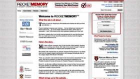 What Rocketmemory.com website looked like in 2022 (1 year ago)