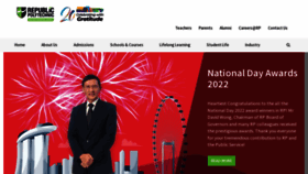 What Rp.edu.sg website looked like in 2022 (1 year ago)