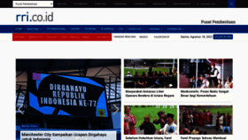 What Rri.co.id website looked like in 2022 (2 years ago)
