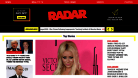 What Radaronline.com website looked like in 2022 (1 year ago)