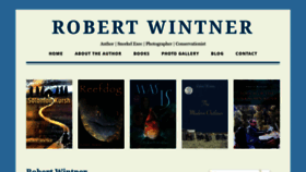 What Robertwintner.com website looked like in 2022 (1 year ago)