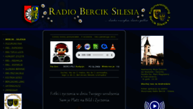 What Radiobercik.eu website looked like in 2022 (3 years ago)