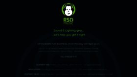 What Rsdmusic.com website looked like in 2022 (1 year ago)
