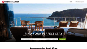 What Roomsforafrica.com website looked like in 2022 (1 year ago)