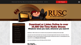 What Rusc.com website looked like in 2022 (1 year ago)