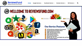 What Reviewsfund.com website looked like in 2022 (1 year ago)