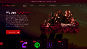 What Revunity.com website looked like in 2022 (1 year ago)