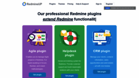What Redmineup.com website looked like in 2022 (1 year ago)