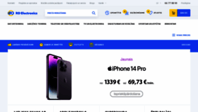 What Rdveikals.lv website looked like in 2022 (3 years ago)