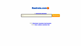 What Rastreie.com website looked like in 2022 (1 year ago)