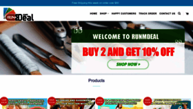 What Runmdeal.com website looked like in 2022 (1 year ago)