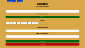 What Risolvere-scrabble.it website looked like in 2022 (1 year ago)