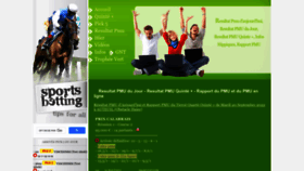 What Resultat-pmu.fr website looked like in 2022 (3 years ago)