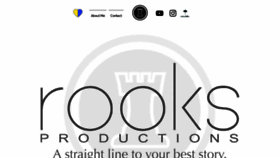 What Rooksproductions.com website looked like in 2022 (1 year ago)