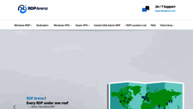 What Rdparena.com website looked like in 2022 (1 year ago)