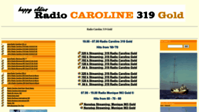 What Radiocaroline319.nl website looked like in 2022 (1 year ago)