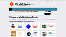 What Results.worldcolleges.info website looked like in 2022 (1 year ago)