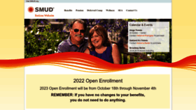 What Retiree.smud.org website looked like in 2022 (1 year ago)