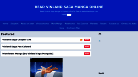 What Readvinlandsaga.com website looked like in 2022 (1 year ago)