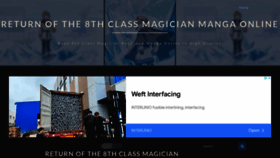 What Returnoftheclassmagician.com website looked like in 2022 (1 year ago)