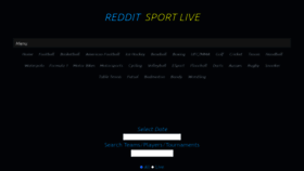 What Redditsport.live website looked like in 2022 (1 year ago)