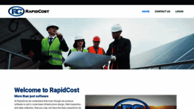 What Rapidcost.com website looked like in 2022 (1 year ago)