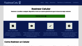 What Rastrearcelu.com website looked like in 2022 (1 year ago)