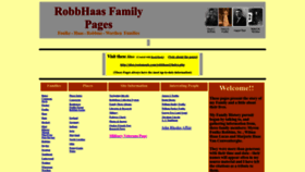 What Robbhaasfamily.com website looked like in 2022 (1 year ago)