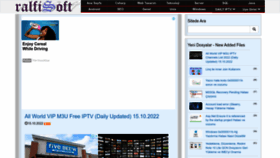 What Ralfisoft.com website looked like in 2022 (1 year ago)