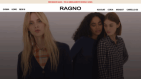What Ragno.eu website looked like in 2022 (1 year ago)