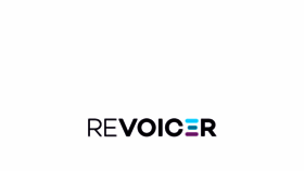 What Revoicer.com website looked like in 2022 (1 year ago)