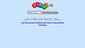 What Rimar.io website looked like in 2022 (1 year ago)