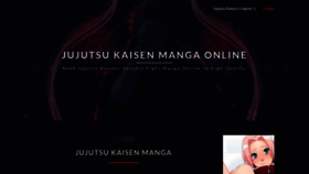 What Readjujutsu.com website looked like in 2022 (1 year ago)