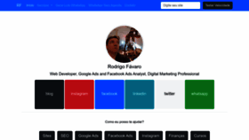What Rodrigofavaro.com website looked like in 2022 (1 year ago)